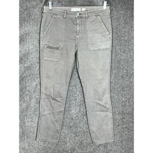 Anthropologie Hei Hei‎ Jeans Womens Size 30 Stretch Gray Straight Leg Mid Rise